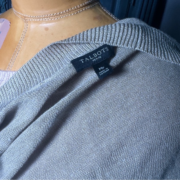 100%Linen, Women's Tan Sweater Cardigan - Picture 15 of 16